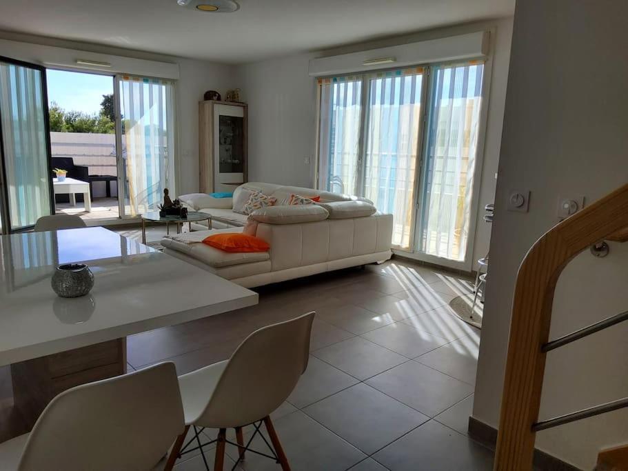 Magnifique Rooftop Duplex Climatise Familial, Aux Arceaux Montpellier Exterior foto